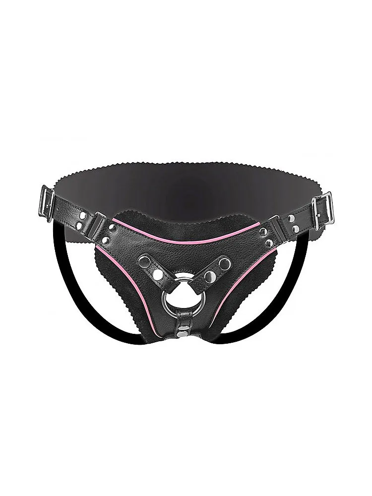 Strap U Flamingo: Low Rise Strap-On Harness, schwarz/pink Strap U Flamingo: Low Rise Strap-On Harness, schwarz/pink