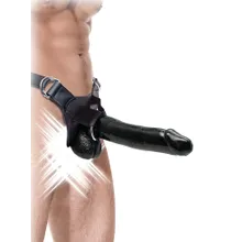 Fetish Fantasy Extreme: Strap-On mit Dildo hohl, schwarz (30cm) Fetish Fantasy Extreme: Strap-On mit Dildo hohl, schwarz (30cm)