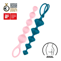 Satisfyer Love Beads aus Silikon, 20,5 cm Satisfyer Love Beads aus Silikon, 20,5 cm