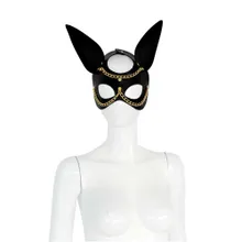 Leder Maske "Couture" Leder Maske "Couture"