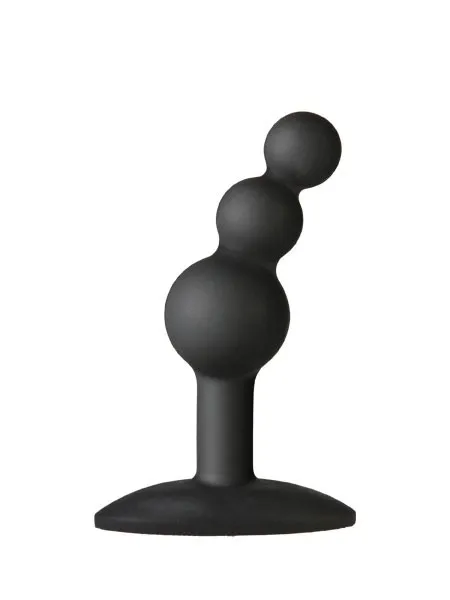 The Minis Bubble Medium: Analplug, schwarz The Minis Bubble Medium: Analplug, schwarz