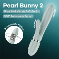 Satisfyer ‘Pearl Bunny 2’, 21 cm Satisfyer ‘Pearl Bunny 2’, 21 cm