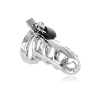 Brutal Stainless Steel Chastity Cage: Peniskäfig, silber Brutal Stainless Steel Chastity Cage: Peniskäfig, silber
