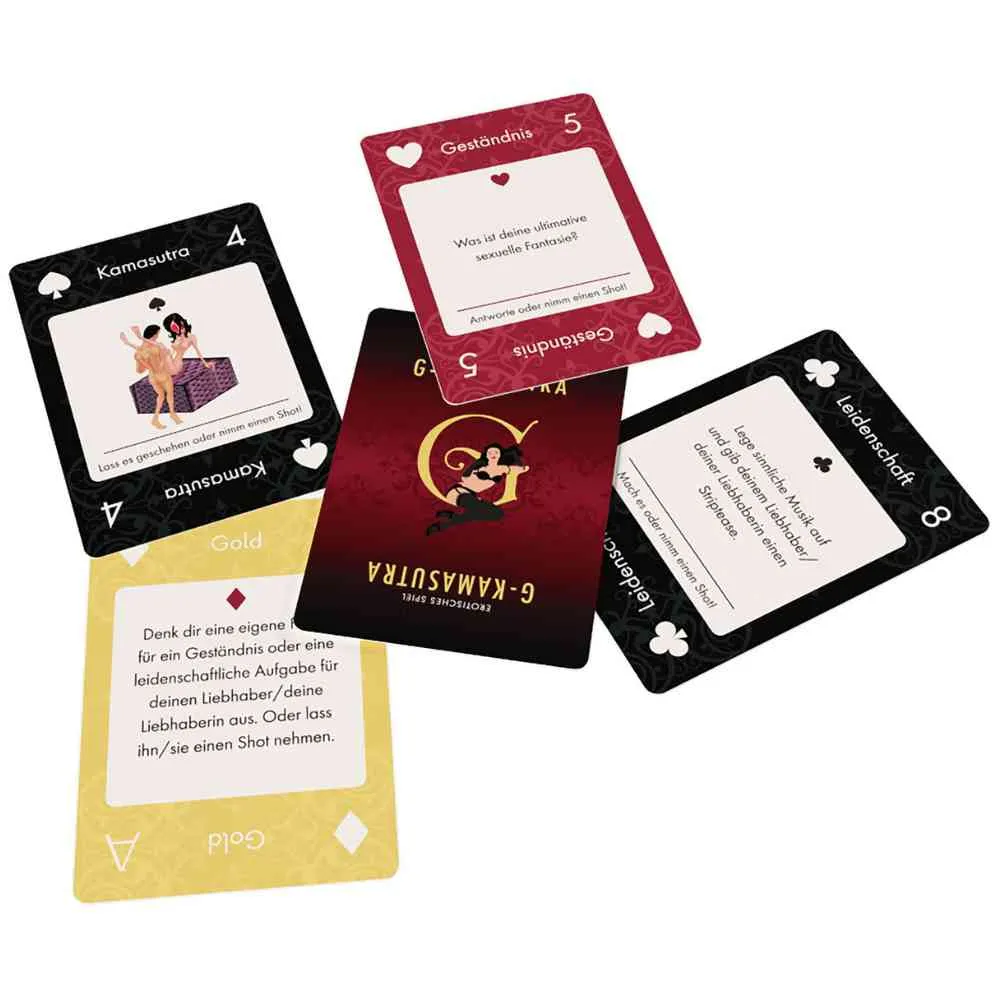 Spielkarten "G-Kamasutra aus Gold" – Bild 3