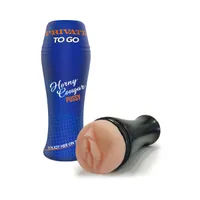 Private to Go Horny Cougar: Vakuum-Masturbator, haut Private to Go Horny Cougar: Vakuum-Masturbator, haut