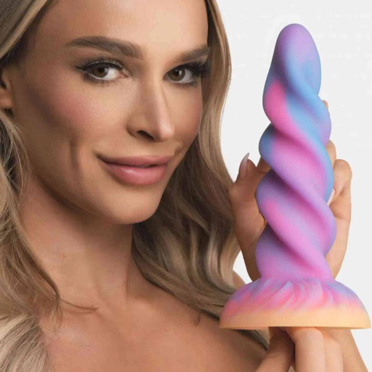 Einhorn Dildo "Glow in the Dark" – Bild 4