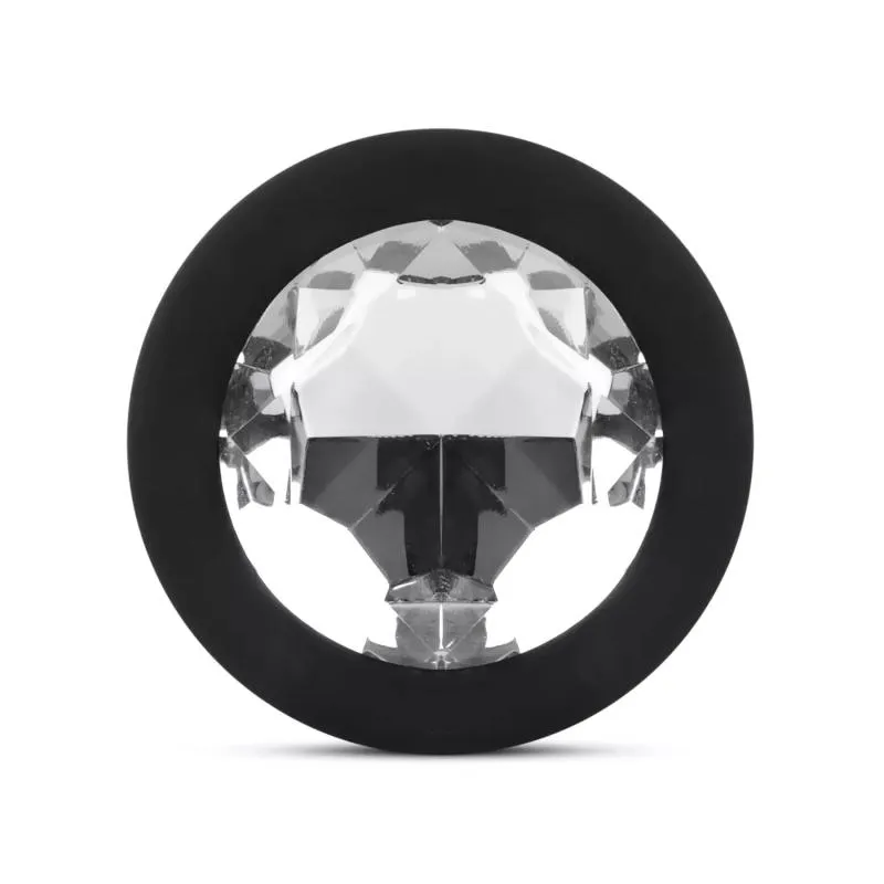 Analplug mit Kristall - Schwarz – Bild 3