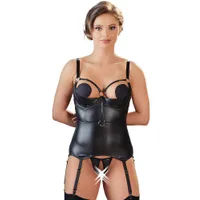 Hebe-Strapshemdset, schwarz (M) Hebe-Strapshemdset, schwarz (M)