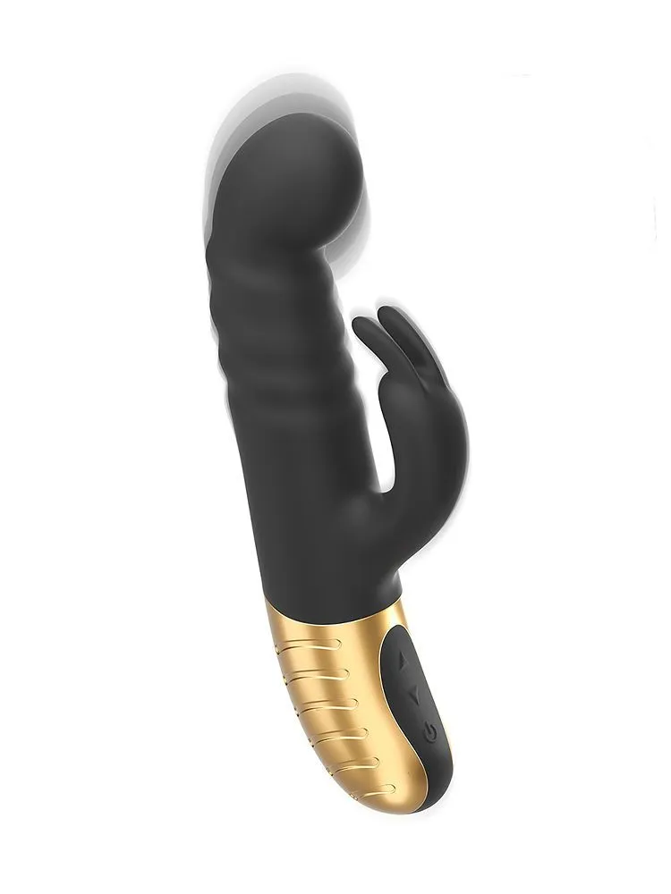Dorcel G-Stormer Rabbit: G-Punkt-/Bunny-Vibrator, schwarz Dorcel G-Stormer Rabbit: G-Punkt-/Bunny-Vibrator, schwarz