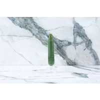 Yoni-Stab - Grüner Jadestab (10 cm) Yoni-Stab - Grüner Jadestab (10 cm)