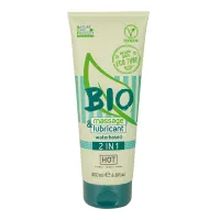 HOT BIO 2 in 1 Massage- und Gleitgel auf Wasserbasis HOT BIO 2 in 1 Massage- und Gleitgel auf Wasserbasis