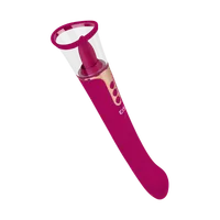 Doppelvibrator mit Saugfunktion, 26,7 cm Doppelvibrator mit Saugfunktion, 26,7 cm