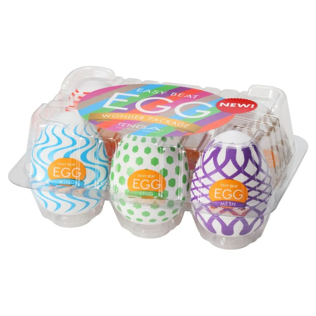 Tenga-Ei Masturbator-Set „Tenga Egg Variety Pack Wonder", 6-teilig Tenga-Ei Masturbator-Set „Tenga Egg Variety Pack Wonder", 6-teilig