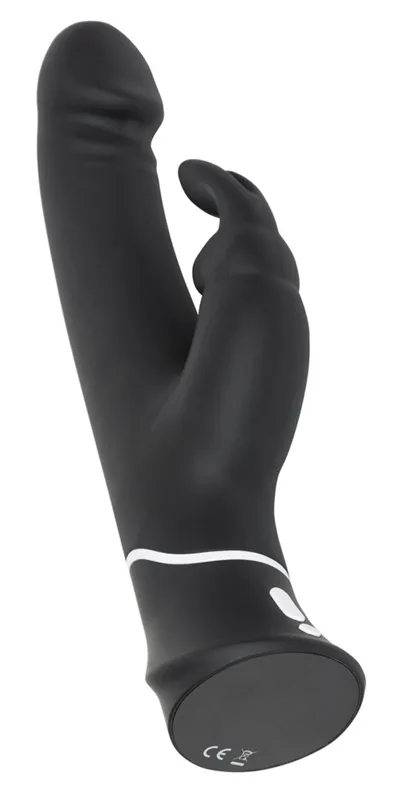 Happy Rabbit – Realistischer Rabbit-Vibrator – Schwarz Happy Rabbit – Realistischer Rabbit-Vibrator – Schwarz
