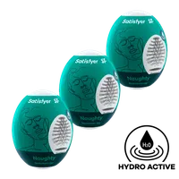 Satisfyer Masturbator Egg - Naughty, 3 Teile Satisfyer Masturbator Egg - Naughty, 3 Teile