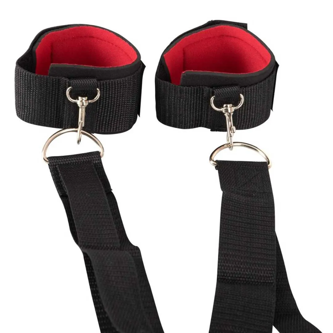 3-teiliges Bettfessel-Set mit Gurt – Bild 3