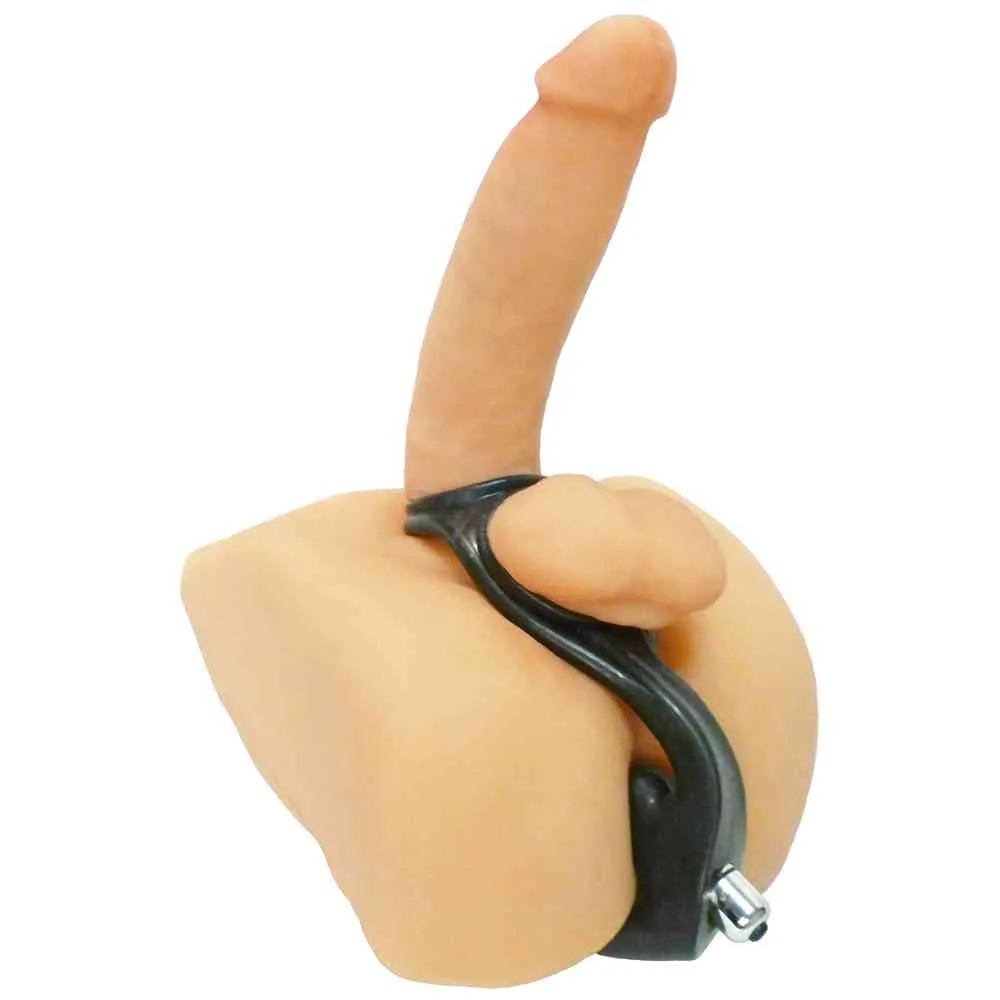 Penis- und Hodenring "Rogue" plus Analplug – Bild 3