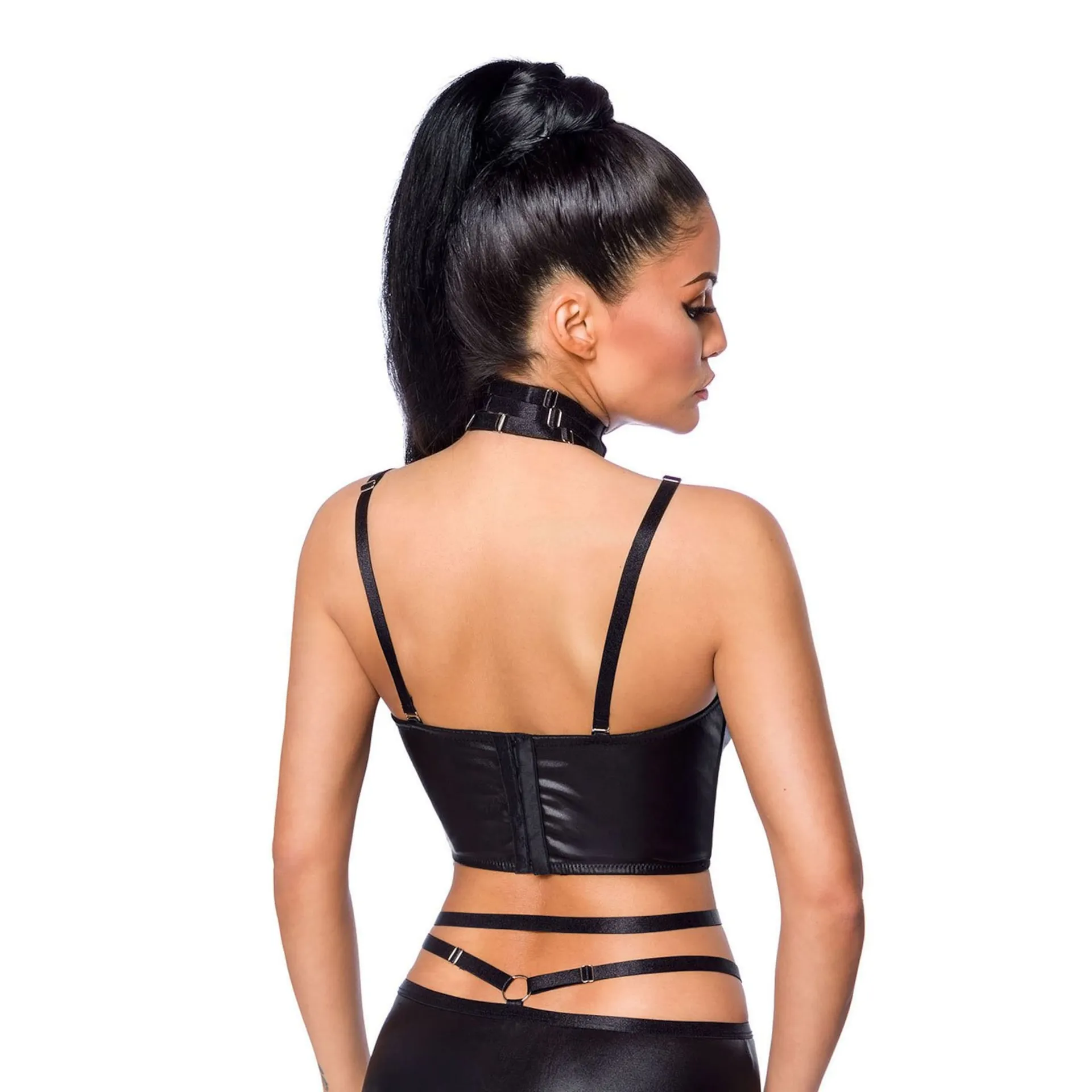 Harness-Set im Wetlook, 2 Teile Harness-Set im Wetlook, 2 Teile