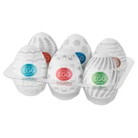 Tenga-Ei Masturbator-Set „Egg Variety Pack New Standard“, 6-teilig Tenga-Ei Masturbator-Set „Egg Variety Pack New Standard“, 6-teilig