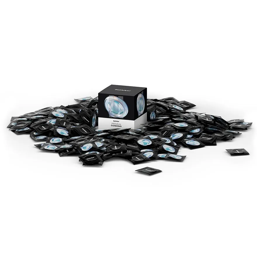 Satisfyer Kondome M, 100 Stück, 53 mm Satisfyer Kondome M, 100 Stück, 53 mm