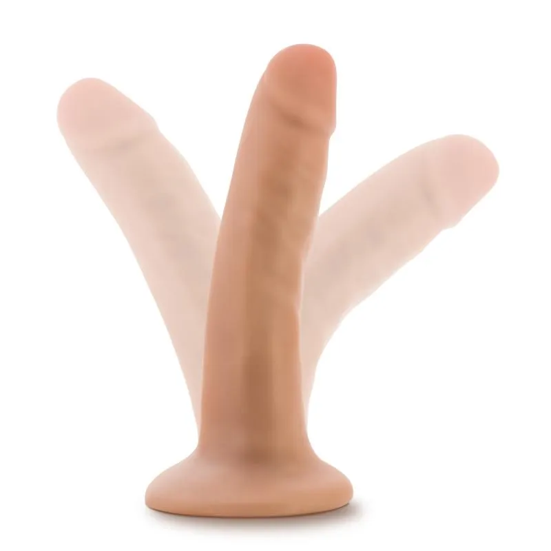 Dr. Skin Realistischer Dildo mit Saugnapf - 14 cm – Vanille – Bild 5