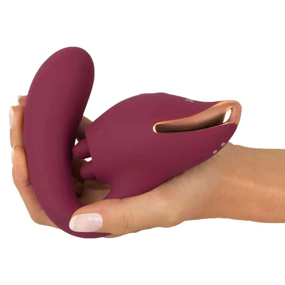 Vibrator mit Zungen-Stimulator – Bild 5