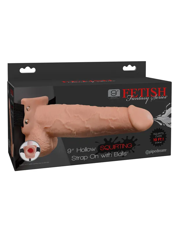 Fetish Fantasy »Hollow Squirt« Strapon Dildo - 22 cm – Bild 5