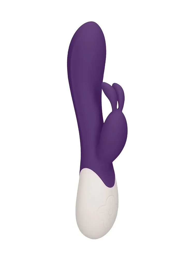 Heat Flame: G-Punkt-/Bunny-Vibrator mit Wärmefunktion, lila Heat Flame: G-Punkt-/Bunny-Vibrator mit Wärmefunktion, lila