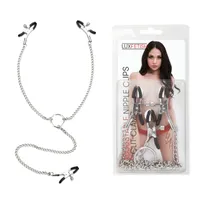 LUX FETISH Adjustable Nipple Clamps & Clit Clamp LUX FETISH Adjustable Nipple Clamps & Clit Clamp