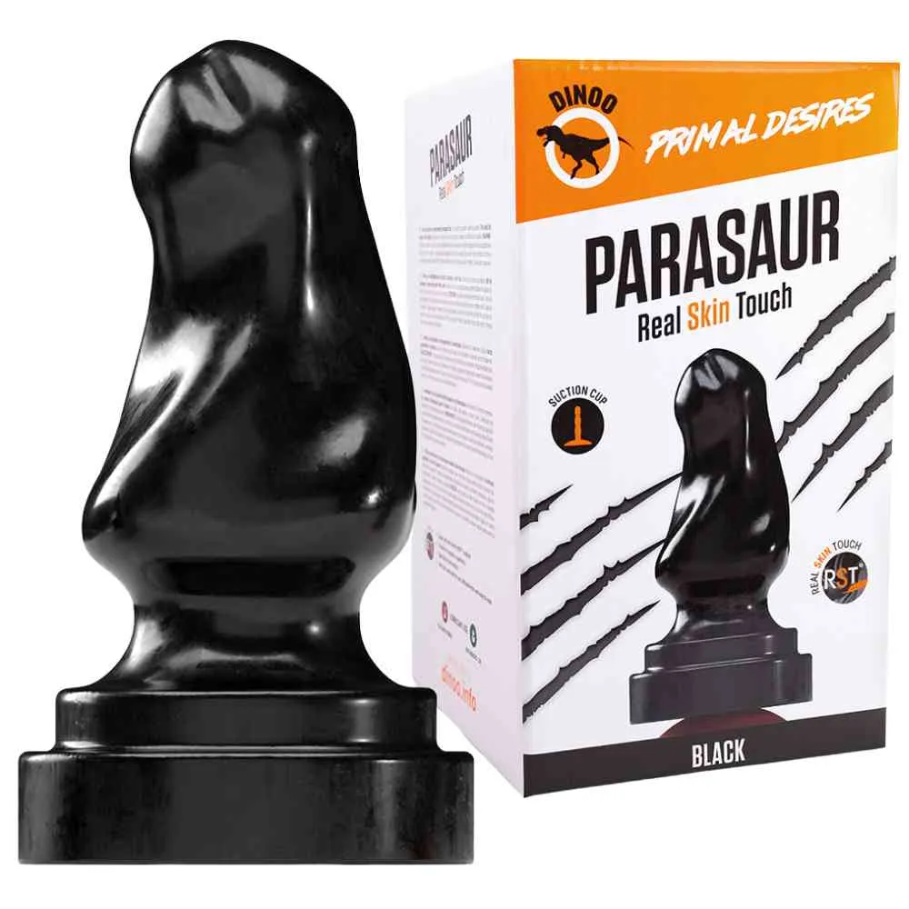 XXL Dildo "Parasaur Black" – Bild 4