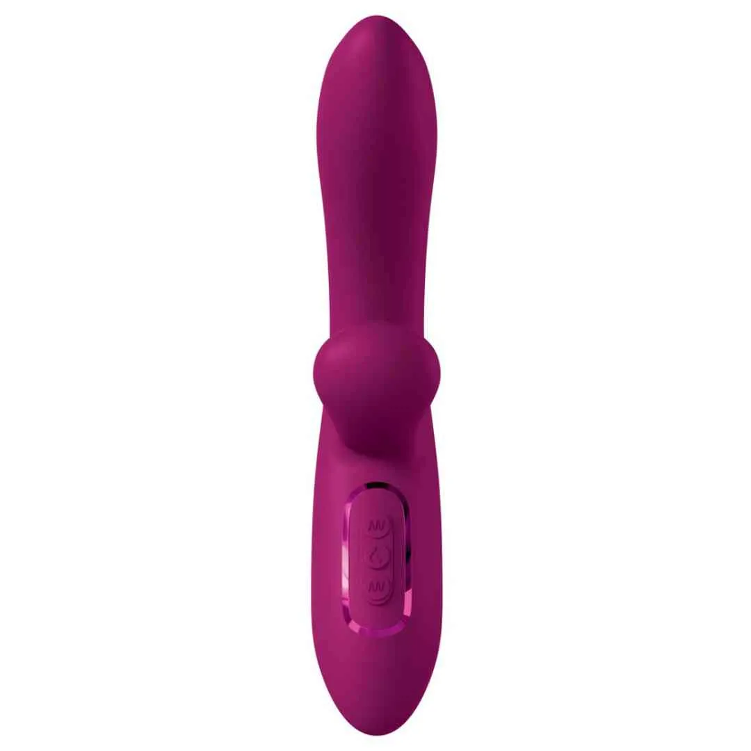 Rabbitvibrator mit Wärmefunktion "Solis" – Bild 3