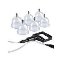 Fetish Fantasy Schröpfset, transparent/schwarz Fetish Fantasy Schröpfset, transparent/schwarz