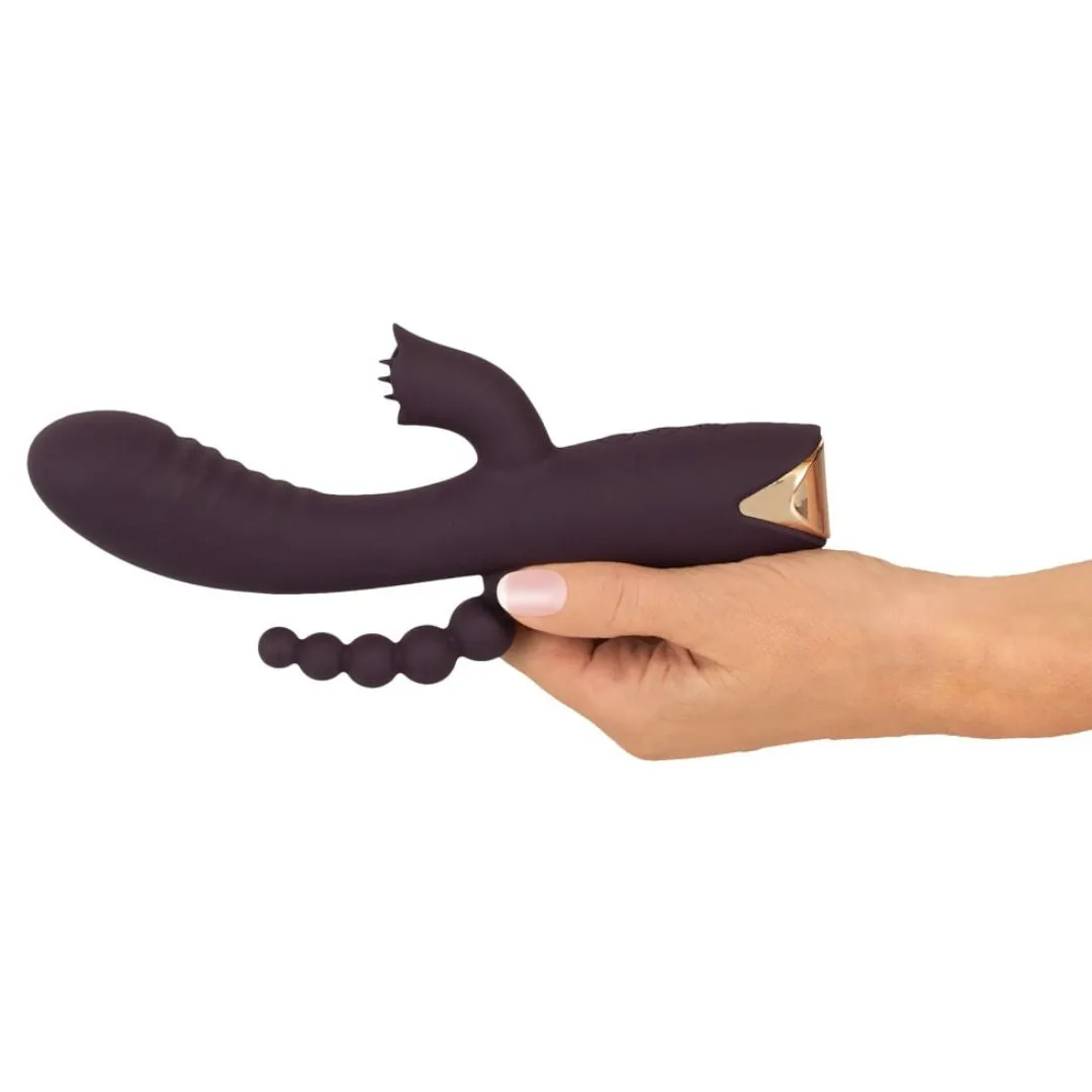 Rabbitvibrator „Triple Vibrator“ mit Analstimulator – Bild 4