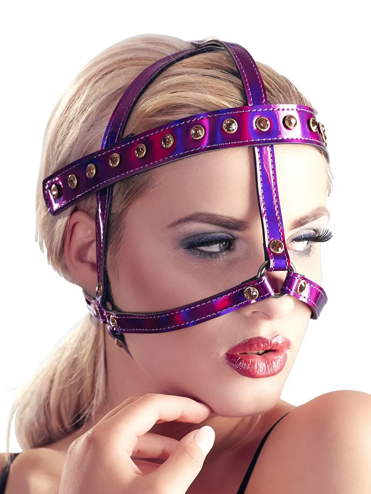 Bad Kitty Kopfgeschirr, fuchsia/metallic Bad Kitty Kopfgeschirr, fuchsia/metallic