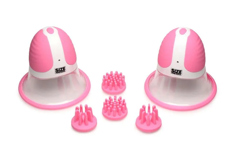 SIZE MATTERS - otierende Nippelsauger - 4 Aufsätze SIZE MATTERS - otierende Nippelsauger - 4 Aufsätze