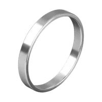 Schmaler Penisring aus Edelstahl, 3,5 cm Schmaler Penisring aus Edelstahl, 3,5 cm