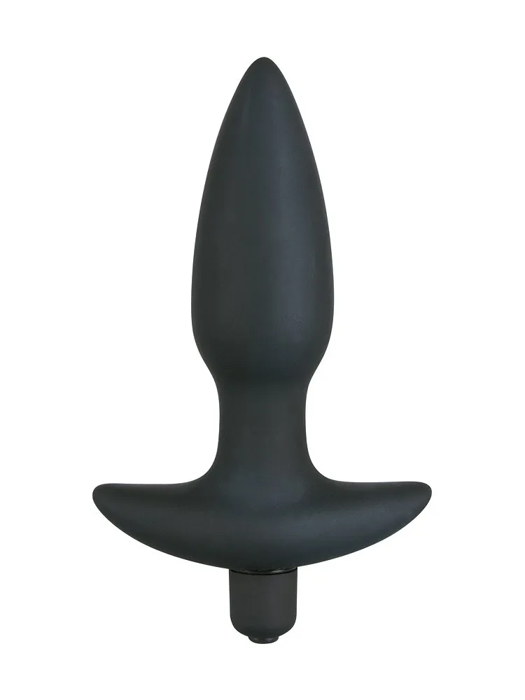 Black Velvets Vibrating Medium: Vibro-Analplug, schwarz Black Velvets Vibrating Medium: Vibro-Analplug, schwarz