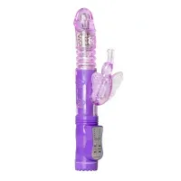 EasyToys »Butterfly« Rabbit-Vibrator mit Stoßfunktion & rotierenden Perlen EasyToys »Butterfly« Rabbit-Vibrator mit Stoßfunktion & rotierenden Perlen