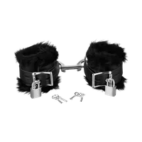 Abschließbare, gepolsterte Handfesseln Abschließbare, gepolsterte Handfesseln