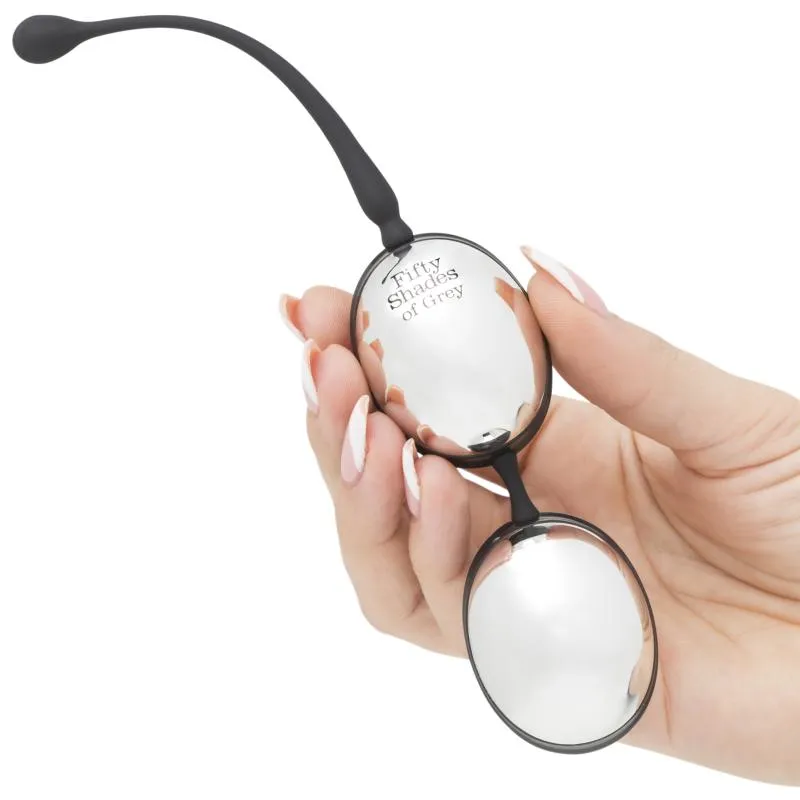 Fifty Shades of Grey – INNER GODDESS Liebeskugeln – 67g Silber – Bild 3