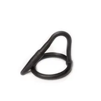 Sport Fucker Cock Plug: Eichelring mit Penisplug, schwarz Sport Fucker Cock Plug: Eichelring mit Penisplug, schwarz