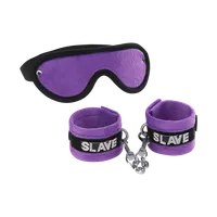 Fessel-Set mit Strassbesatz, 3 Teile Fessel-Set mit Strassbesatz, 3 Teile