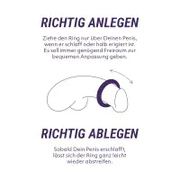 Boners »Dual Groß« Penisring & Hodenring Boners »Dual Groß« Penisring & Hodenring