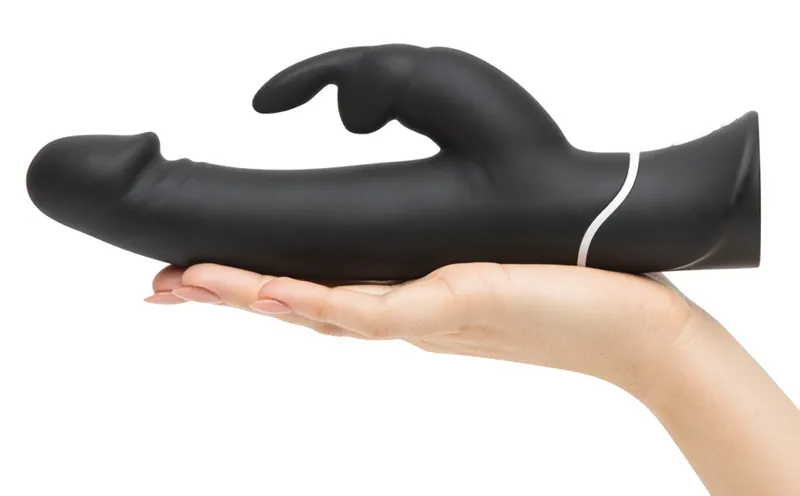 Happy Rabbit – Realistischer Rabbit-Vibrator – Schwarz – Bild 4