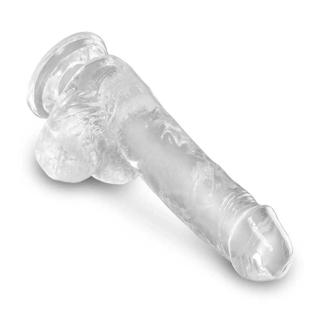 Naturdildo mit Saugnapf „Cock with Balls 6“ – Bild 4
