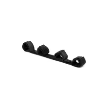 Softbondage Spreizstange mit Hand- und Fußfesseln, schwarz Softbondage Spreizstange mit Hand- und Fußfesseln, schwarz