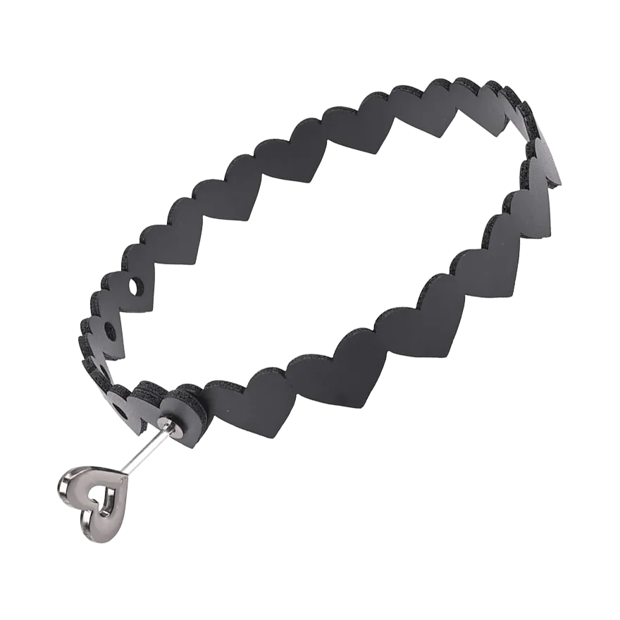 Sex and Mischief - Heart Day Collar Sex and Mischief - Heart Day Collar