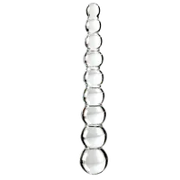 Glasdildo in Kugelstaboptik - Ø 3,5cm Glasdildo in Kugelstaboptik - Ø 3,5cm