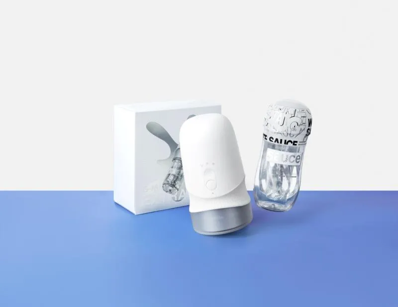 Sauce - Extra Sauce Automatischer Masturbator - Weiß – Bild 5