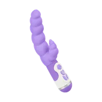 Silikon-Vibrator mit Struktur, 24 cm Silikon-Vibrator mit Struktur, 24 cm